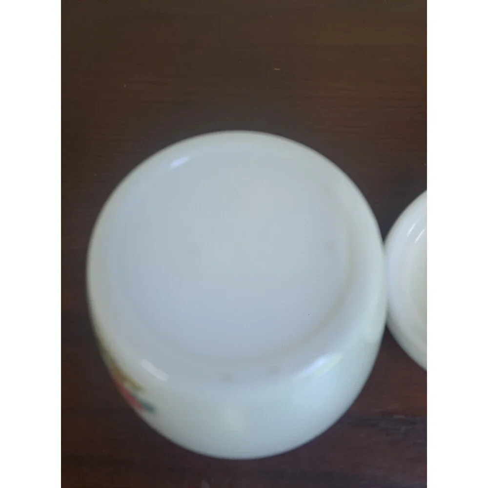 1972 Avon Dynasty Milk Glass Ginger Jar With Songbird